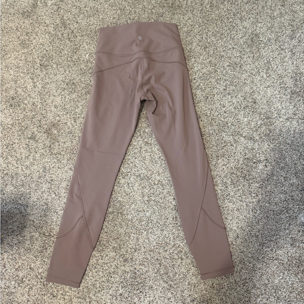 lululemon athletica Wunder Train Mauve High-Waisted Leggings
